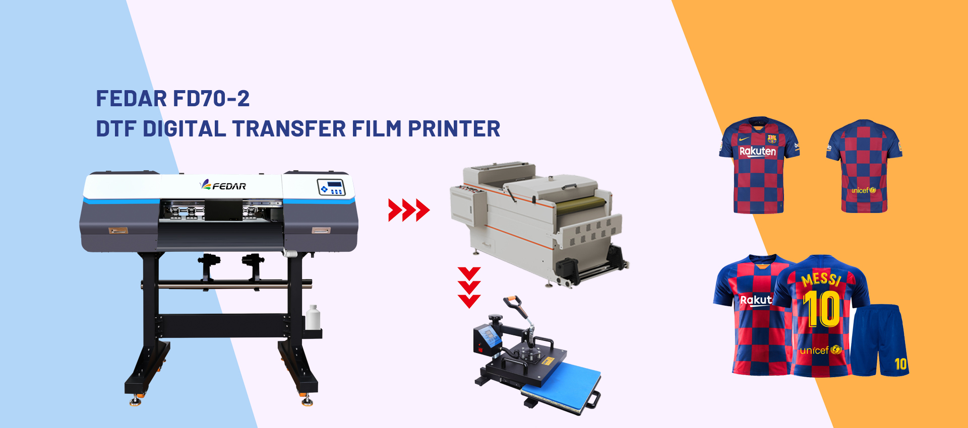 FD70-2 DTF printer