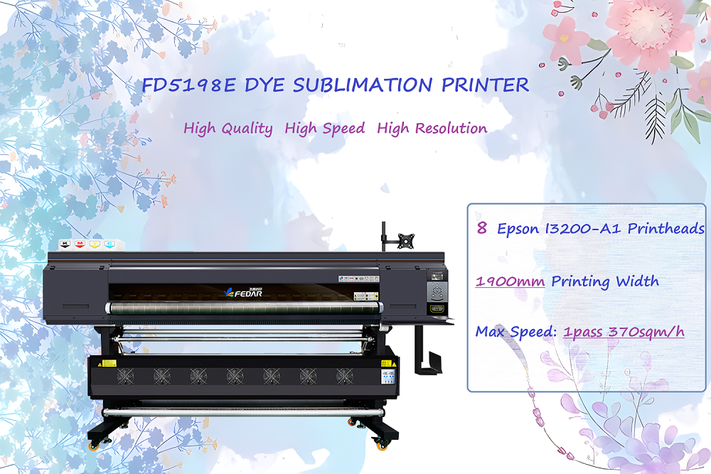 FD5198E Digital Dye Textile Sublimation Printer